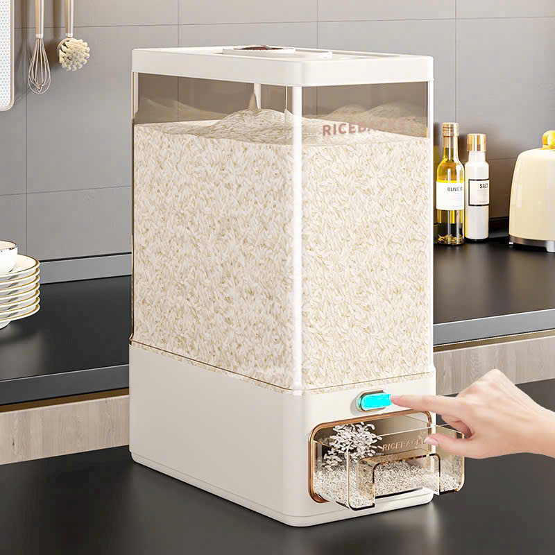 Thùng Đựng Gạo Nút Bấm RICEBACKET 10kg
