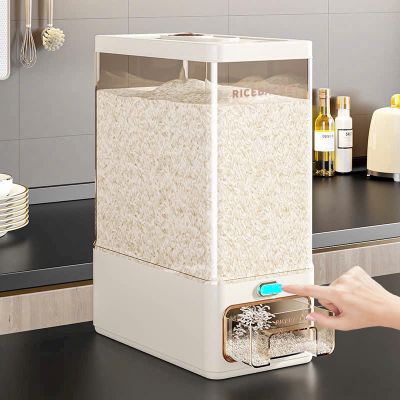 Thùng Đựng Gạo Nút Bấm RICEBACKET 10kg