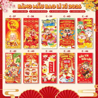 100 Bao Lì Xì 2026