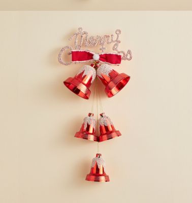 Dây Treo Trang Trí Giáng Sinh – Hình Chuông Tuyết