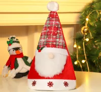 Nón Noel Vải Nhung Tuyết