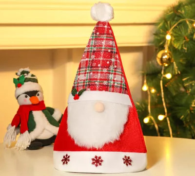 Nón Noel Vải Nhung Tuyết