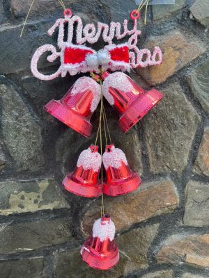 Dây Treo Trang Trí Giáng Sinh – Hình Chuông Tuyết