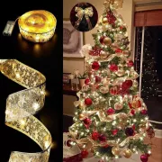 Dây Đèn Led Ruy Băng Trang Trí Noel 5m