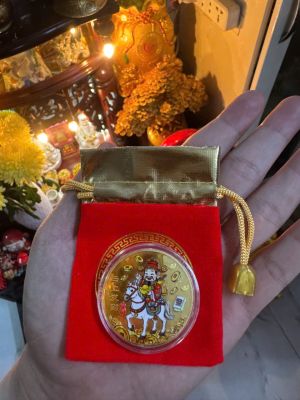 Xu Thần Tài Cưỡi Ngựa – Kèm Túi Nhung