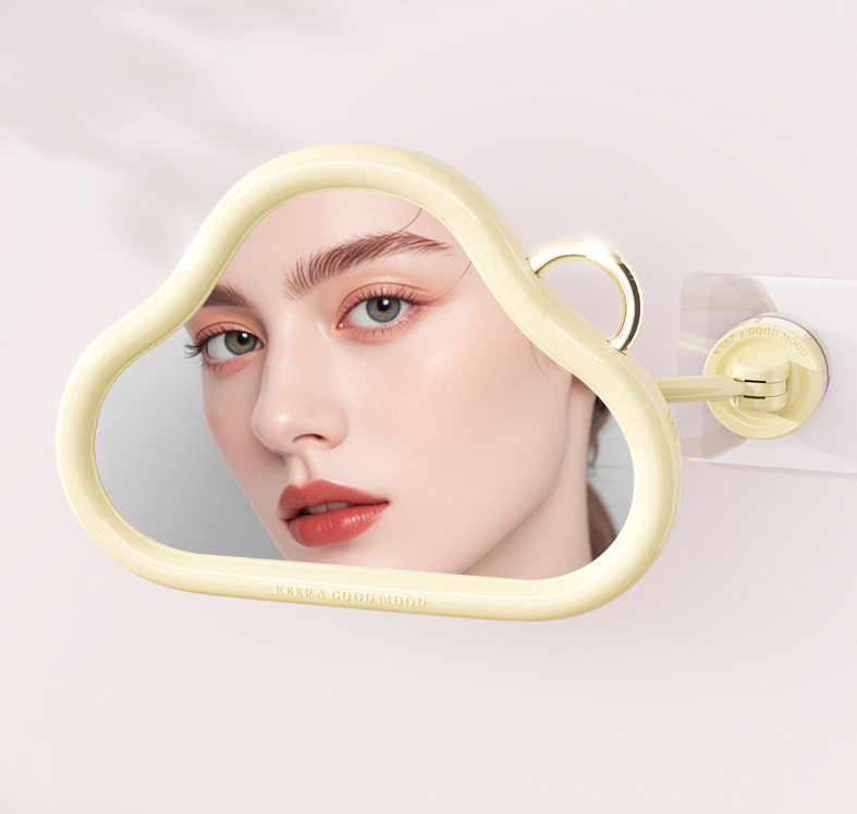 Gương Dán Tường Xoay 360 độ - clip