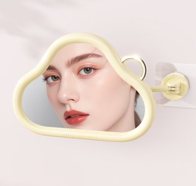 Gương Dán Tường Xoay 360 độ - clip