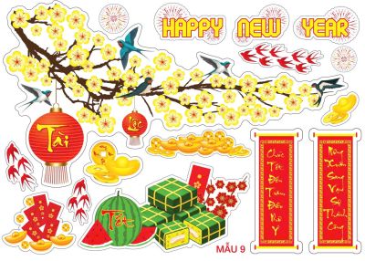 Decal Tết 2026