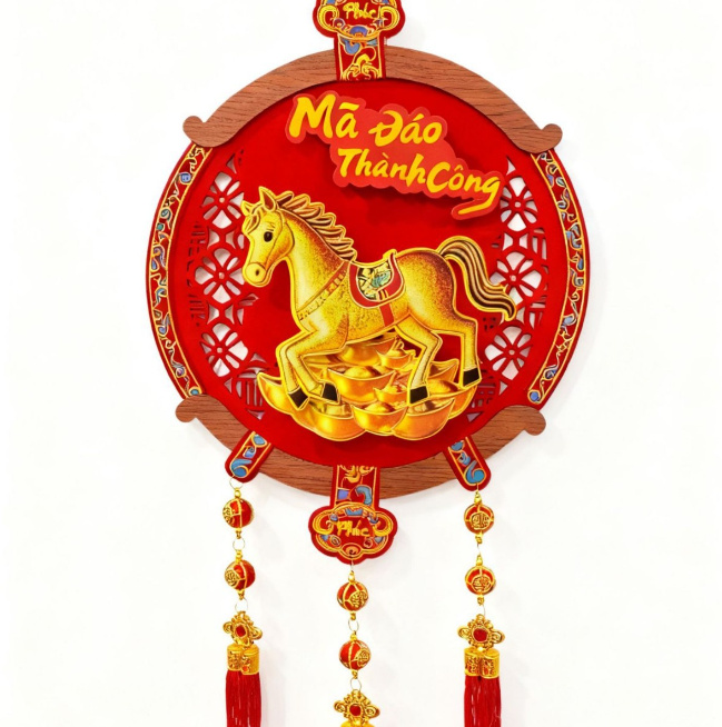 Ngựa Lắc Thỏi Vàng