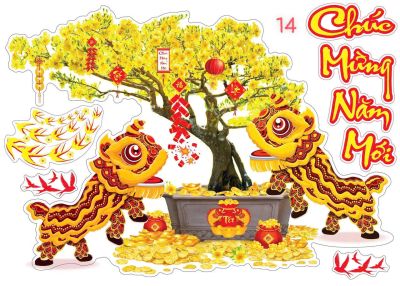 Decal Tết 2026