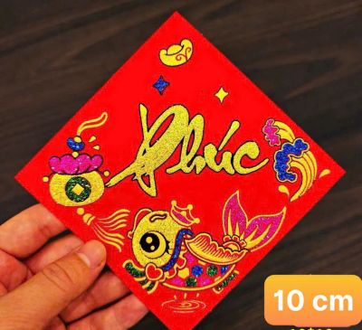 Set 10 Giấy Dán Dưa 10cm