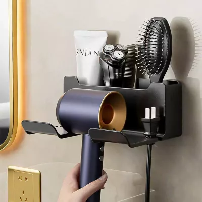 Kệ Treo Máy Sấy Tóc 2in1