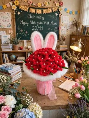 Bó Hoa Kẽm Size To 30cm