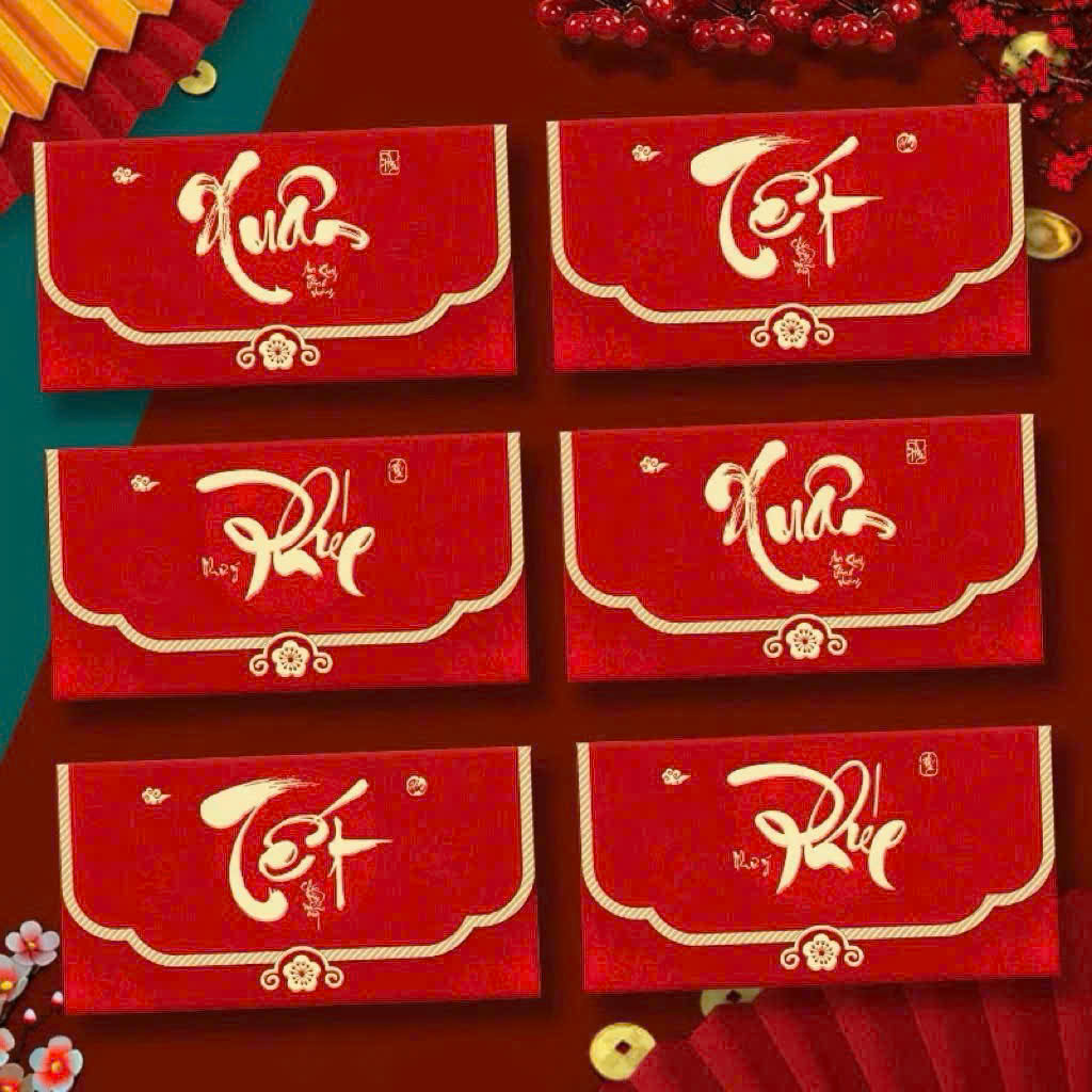 Set 6 Bao Lì Xì Kim Tuyến