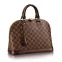 Louis Vuitton Alma Pm Damier Ebene Canvas