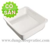 Khay GN 2/3 bằng sứ cao cấp