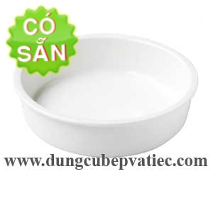 Khay buffet tròn bằng sứ