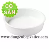 Khay buffet tròn bằng sứ