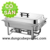 Nồi buffet chữ nhật nắp mở - CF506