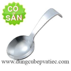 Muỗng inox khai vị cán móc