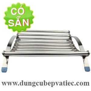 Khay inox trưng bày bánh trái cây tiệc buffet BT956