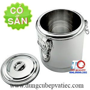 Thùng giữ nhiệt nóng-lạnh 25 lít nắp khóa