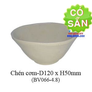 Chén cơm melamine nâu đá D120mm