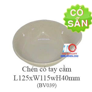 Chén có tay cầm màu nâu đá BV039-5