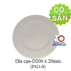 Dĩa melamine cạn D200 - P421-8