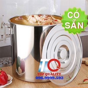 Nồi inox 160 lít luộc bánh chưng-bánh tét