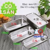 Khay GN 1/3, khay inox 1/3