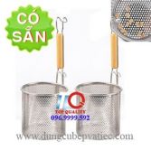 Giỏ vợt inox lổ tròn sóc phở mì hủ tiếu