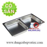 Khay inox gn buffet đôi