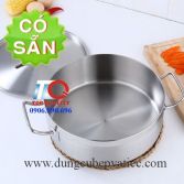 Nồi inox thấp 2 - 4 - 6 lít