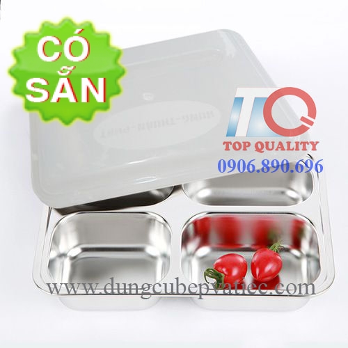 khay-com-inox-4-ngan-nap-nhua-han-quoc-dungcubepvatiec