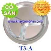 Khay cơm inox 3 ngăn