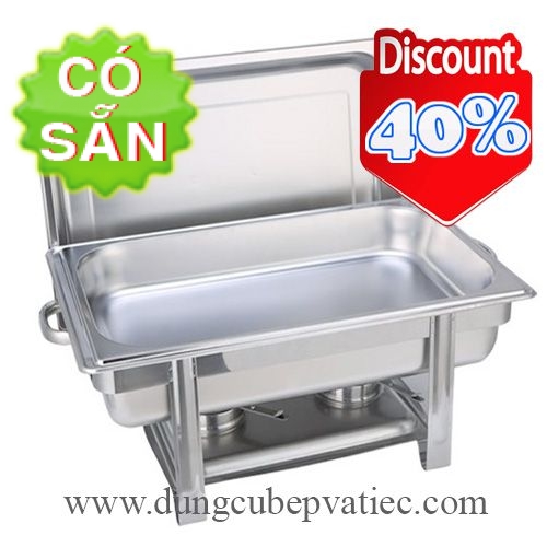 Nồi hâm buffet chữ nhật CF602