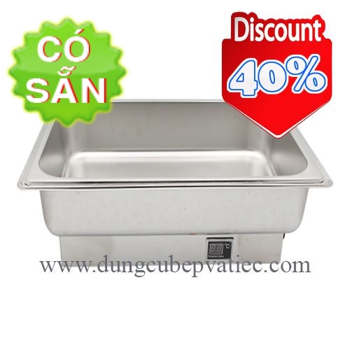 Lò cách thủy chữ nhật để bàn tiệc buffet RWK7055X