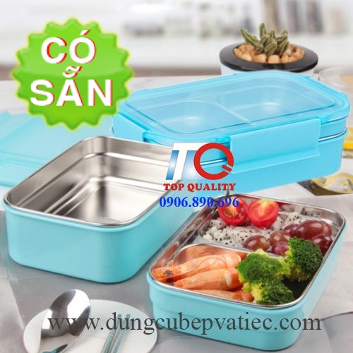 Hộp cơm giữ nhiệt inox 304 an toàn vệ sinh thực phẩm