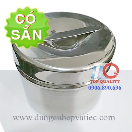 Hộp inox 304 có nắp đựng cháo canh soup