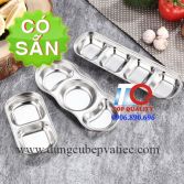 Khay dĩa tương inox 304 nhiều ngăn