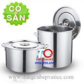 Nồi inox nấu phở chia 3 - 4 ngăn trong
