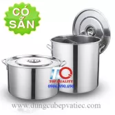 Nồi inox nấu phở chia 3 - 4 ngăn trong