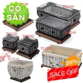 Bếp nướng Nhật Bản bằng gang đúc
