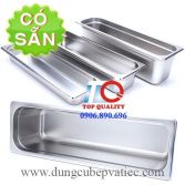 Khay inox chữ nhật đựng thực phẩm