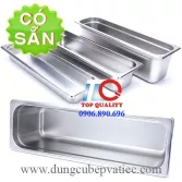 Khay inox chữ nhật đựng thực phẩm