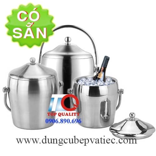 Xô ướp lạnh rượu bằng inox 2 lớp cách nhiệt