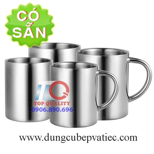 Ca cốc inox 304 có quai làm bằng 100% SUS 304 bảo đảm ATVSTP