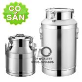 Thùng đựng sữa inox