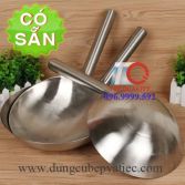 Chảo chiên inox tay cầm